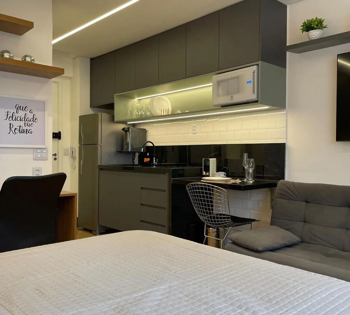 Style And Comfort In Studio In Vila Olimpia Sao Paulo Brazil