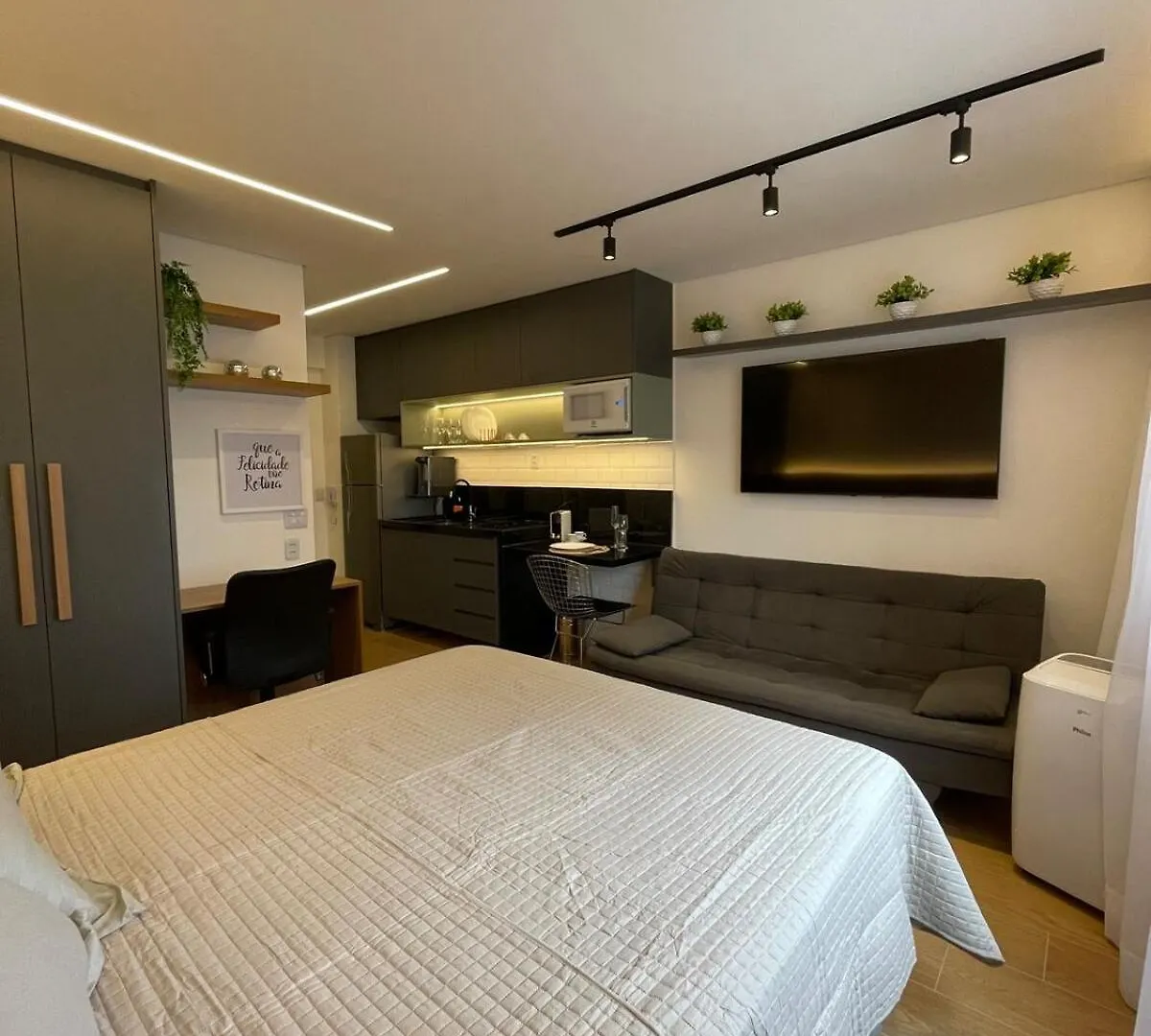 Style And Comfort In Studio In Vila Olimpia location